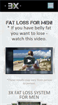 Mobile Screenshot of 3xfatloss.com